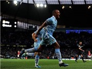 Bóng đá anh, ngoại hạng anh, lịch thi đấu euro 2012, Chấm điểm Man City 1-0 M.U: Xứng danh đội trưởng Vincent Kompany!